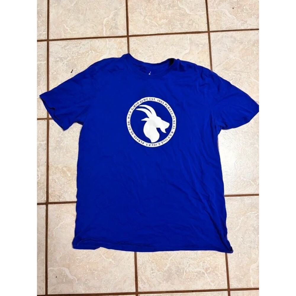 Purple Jordan XL Goat shirt